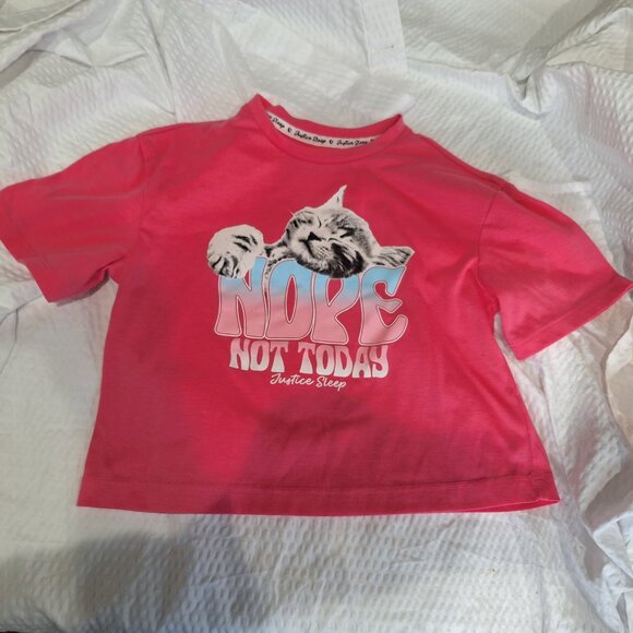 nope not today cat shirt XS youth - Picture 2 of 5